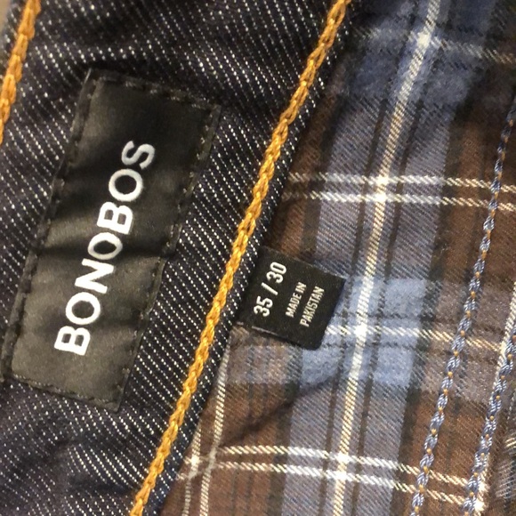 Bonobos Black Straight Jeans Classic Denim Style - Picture 10 of 11